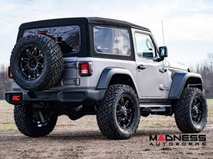 Jeep Wrangler JL Lift Kit - 3.5" - 2-Door - Control Arm Drop - N3 Shocks - w/ Driveshaft